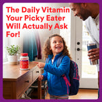 SmartyPants Kids Multivitamin & Immunity Gummies: Vitamins C, D, B6, B12, A, and Zinc for Immune Support, Biotin, Iodine, Gluten Free, Two Fruit Flavors, 60 Count (30 Day Supply)