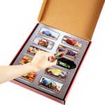 Mattel Disney and Pixar Cars Set of 10 Die-Cast Mini Racers Vehicles, Collectible Set of 1:55 Scale Toy Cars Inspired by Movies