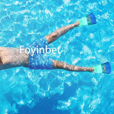 Foyinbet Kids Swim Fins,Kids Flippers Short Youth Fins Swimming Fins for Lap Swimming Training for Children Girls Boys Small