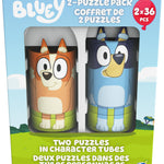 Spin Master Games, Bluey Puzzles 2-Pack, 36 Pieces, Kids Puzzles, Bluey Toys, Preschool Puzzles, for Ages 3 & Up