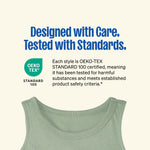 Garanimals Baby & Toddler Boy Dino Tank Tees - Kid's Sleeveless Tank Top - Size 6-9 Months - Beige, Dark Green, Orange, White - 5 Pack