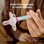 Frida Baby Medicine Dispenser, Medi Frida Baby Medicine Syringe & Accu-Dose Pacifier for Mess & Fuss Free Use