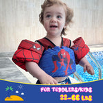 Toddler Floaties Kids Swim Vest for 22-66 Pounds Boys & Girls, Baby Swim Float Vest for Pool with Shoulder Harness Arm Wings, for Kids 2 3 4 5 6 7 Years Old Baby