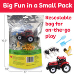 Creativity for Kids Sensory Pack: Farm, Sensory Toys for Toddlers, Pretend Play Farm Animals for Kids, Toddler Travel Toys & Spring Crafts (Ages 3+)