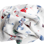 Little Unicorn – Homerun Deluxe Swaddle | Single | 100% Rayon Muslin from Bamboo | Super Soft | Newborns and Infants | Large 47” x 47” | Machine Washable