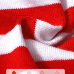 Von kilizo Baby Girl Christmas Outfit Baby Girl Long Sleeve Rompers Striped Pant Sets My First Christmas Baby Girl Outfit