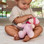HABA Doll Snug Up Luisa 8" My First Baby Doll, Machine Washable & Safe for Birth & Up, Newborn Toys