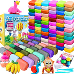 Air Dry Clay 100 Colors, Modeling Clay for Kids, DIY Molding Magic Clay, Gift for Kids