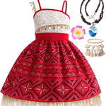 Princess Costume for Girls,Princess Dress for Kids with Accessories,Halloween Costume for Girls Kids Dress Up