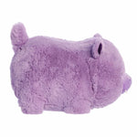 Aurora® Adorable Spudsters™ Harlo Hippo™ Stuffed Animal - Round Shape Makes for Comforting Cuddles - Perfect for Kids All Ages and Animal Loving Adults - Purple 10.5 Inches