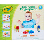 Crayola Washable Finger Paint Station, Mess Free Washable Finger Painting for Toddlers, Toddler Arts & Crafts, Sensory Activity, Easter Basket Stuffers, 1+