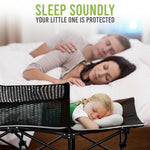 High Stream Gear Toddler Cot Bed: Kids Travel Camping Bed, a Portable Folding Cot for Kids Great for Outdoors and Young Guests at Home. Comfortable Kids Sleeping Cot Easy to Store and Use (Green)