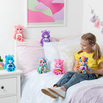 Care Bears 9" Bean Plush (Glitter Belly) - Share Bear - Soft Huggable Material!