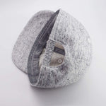 Keepersheep Baby Boys Baseball Cap Infant Sun Hat, Infant Toddler Kids Baseball Cap (Heather Grey, 0-3 Months)