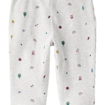little planet by carter's Girl 2-piece Pants Set made with Organic Cotton, Icon Print, 12M