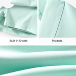 PATPAT Girls Skirt Sets Size 7-8 Years, Mint Green Crop Tank Tops and Elastic Waisted Skorts 2 Piece Outfits, Girls Workout Outfits, Activewear Athletic Sets Summer Clothes