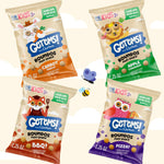 Get'ems! from Gerber Pizza Roundos Puffs Snacks, Kids Snack Made with Whole Grain Quinoa, Calcium to Support Strong Bones - 5 pack
