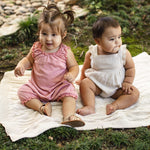 Burt's Bees Baby Baby Girls Rompers, One Piece Jumpsuits, 100% Organic Cotton and Toddler Layette Outfit