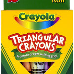 Triangular Anti-roll Crayons