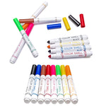 Color Swell 8-Pack Broad Line Markers – Washable, Non-Toxic, Ideal for Kids, Students, Adults, and Classroom Activities