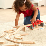 Melissa & Doug Swivel Bridge Train Set