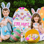 Holographic Easter Stickers, 100 Pcs Cute Easter Egg Stickers Bulk for Kids, Water Bottle Stickers Waterproof Vinyl Phone Skateboard Laptop Stickers, Aesthetic Sticker Packs for Girls Teens