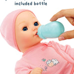 Baby Born My First Baby Annabell - Blue Eyes: Realistic Soft-Bodied Doll for Kids Ages 1 & Up, Eyes Open & Close, Doll with Bottle