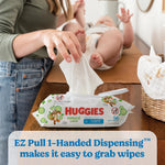 Huggies Natural Care Refreshing Baby Wipes, Hypoallergenic, Scented, 6 Flip-Top Packs (288 Wipes Total)
