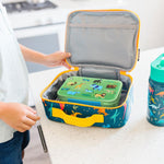 Wildkin Reusable Food Container for Kids – Airtight, Leak Resistant, Dishwasher Safe - Wild Animals