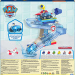PAW Patrol, Adventure Bay Bath Playset with Light-up Chase Vehicle, Bath Toy for Kids Aged 3 and up