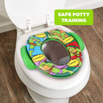 Nickelodeon TMNT “Comic“ Soft Potty Seat and Potty Training Seat - Soft Cushion, Baby Potty Training, Safe, Easy to Clean