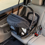 Diono LiteClik 30 R SafePlus Infant Car Seat and Base, Rear-Facing for Infants 4-30lbs, SafePlus Engineering, with Infant Insert, UPF 50+ Sunshade (Black)