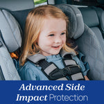 Chicco MyFit Air ClearTex 2-in1 Harness Booster Car Seat, 5-Point Harness Car Seat and High Back Booster, for Children 26.5-100 lbs, Stratus/Grey