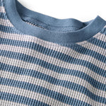 little planet by carter's Boy 2-piece Pajamas made with Organic Cotton, Blue Stripe, 3T