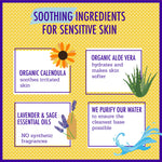 California Baby Calming Lotion | 100% Plant-Based Moisturizer | Lavender Baby Lotion | Face Moisturizer For Dry Skin | Hypoallergenic | 19 oz / 562 mL