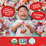 Once Upon a Farm Smart Blend Pine-Apple Berry Punch Organic Snack Pouch, 3.2oz