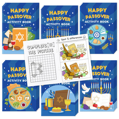 Summer Activity Books for Kids - 24Pcs Coloring Fruits Books Set Bulk Summer Tropical Search Mazes Word Scramble Games Mini Books for Party Goodie Bags Stuffers School Classroom Favors