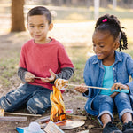 Melissa & Doug Let's Explore Campfire S’mores Set with Toy food & Kids Play Kitchen Accessories, Preschool Learning Toys for Girls & Boys 3+