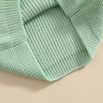 Toddler Baby Girls Loose Long Sleeve Knit Sweaters Warm Pullover Top Fall Winter Clothes Outfits