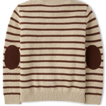 Gymboree,Boys,and Toddler Long Sleeve Embroidered Crew Neck Pullover Sweater,Harvest Stripe Truck,6