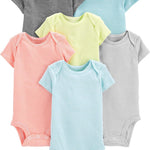 Simple Joys by Carter's Unisex Babies' Short-Sleeve Bodysuit