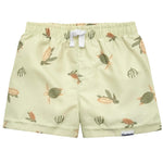 Gerber Baby Boys Baby Toddler Long Sleeved Rashguard Swim Bathing Suit Set Turtles 6-9 Months
