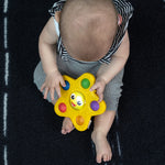 Baby Einstein Ocean Explorers Pop & Glow Starfish Light Up Sensory Popper Toy, for Babies Ages 6 Months and up