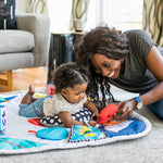 Baby Einstein Sensory Play Space Newborn-to-Toddler Discovery Gym and Play Mat, Ages Newborn +