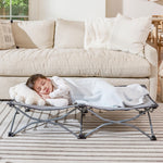 Regalo My Cot Portable Travel Bed, Grey, 1 Count (Pack of 1)