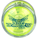 Duncan Dragonfly Yo-Yo -Clear with Green Cap