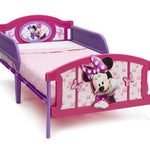 Delta Children Plastic 3D-Footboard Twin Bed, Disney Minnie Mouse