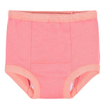 Gerber Baby Girls Infant Toddler 4 Pack Potty Training Pants Underwear Peach and Yellow 2T
