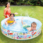 Intex Snorkel Buddies Snapset Pool - 5'X10" (Style May Vary), Multicolor (56451EP)