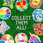 Bluey Paint Your Own Stepping Stone, Design 7 DIY Stone Art, Fun Kit for Kids, Less Mess Paintable Stones Art Set, Great Summer Activity Kids Ages 8, 9, 10, 11